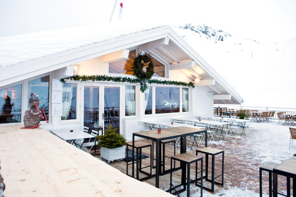 Architecte Fabrice Boch - Extension d'un restaurant - Belle-Plagne - extérieur